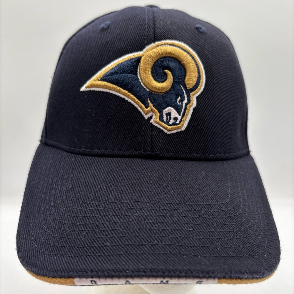 Los Angeles Rams NFL Men’s NFC West Reebok Navy Adjustable Baseball Hat OSFM